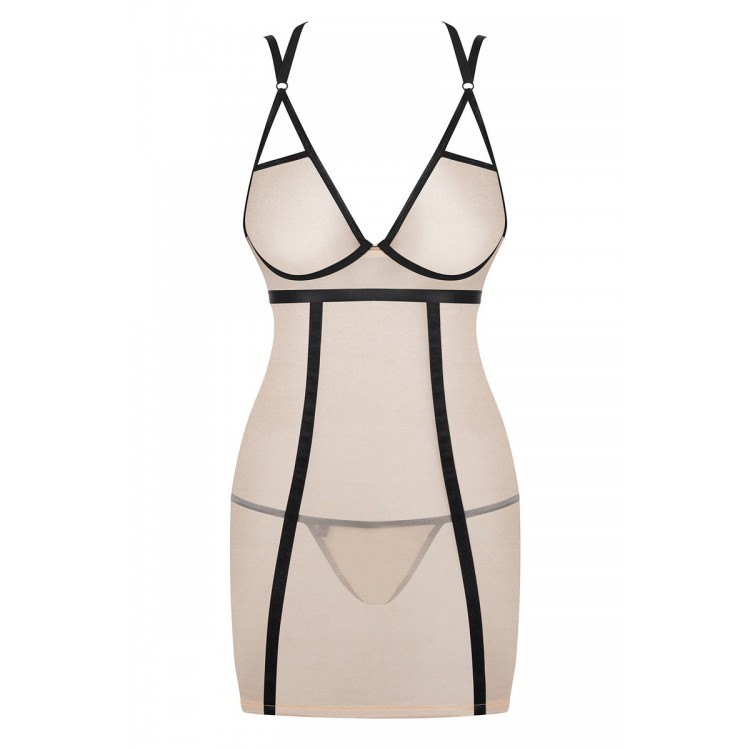 Сорочка женская короткая NUDELIA Chemise, Obsessive