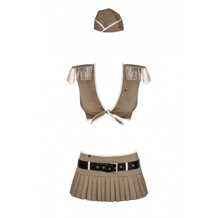 Эротический костюм "Солдат" 814 SOLIDER COSTUME, Obsessive Эротический костюм "Солдат" 814 SOLIDER COSTUME, Obsessive