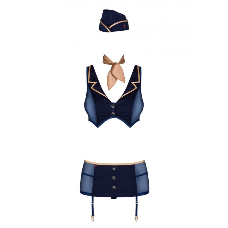 Эротический костюм стюардессы 816 STEWARDESS COSTUME, Obsessive