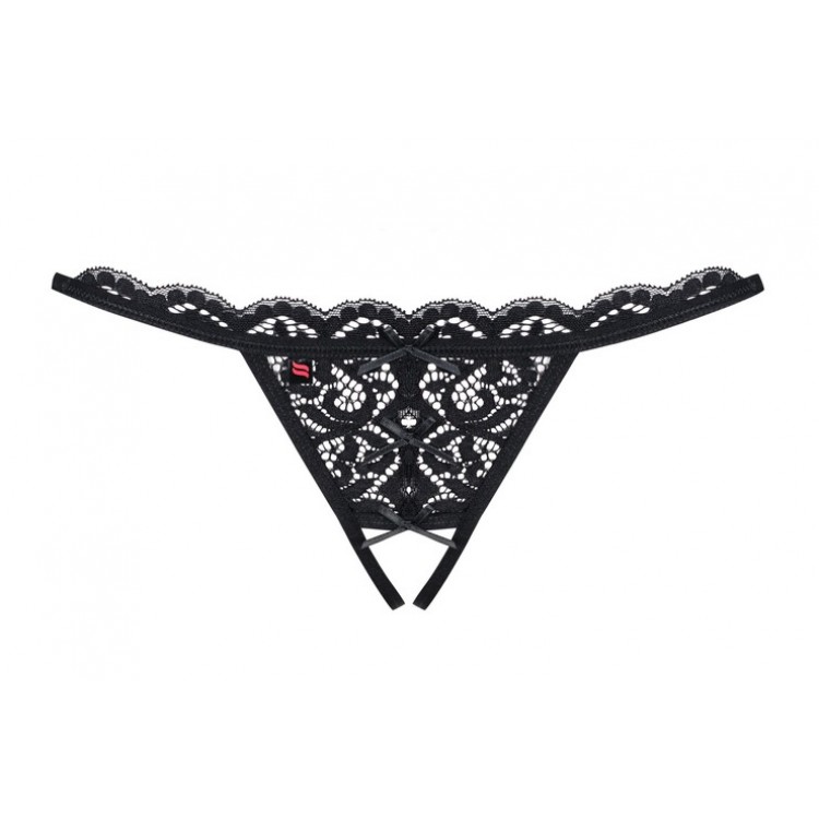 Трусы стринги 831 Thong crotchless, Obsessive