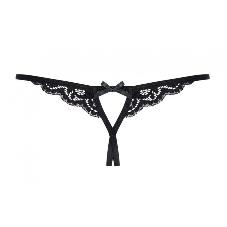 Трусы стринги 831 Thong crotchless, Obsessive