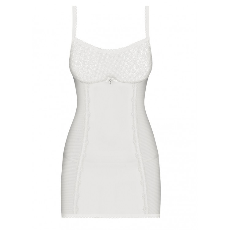 Эротический комплект сорочка+стринги 843 CHE-2 CHEMISE, Obsessive