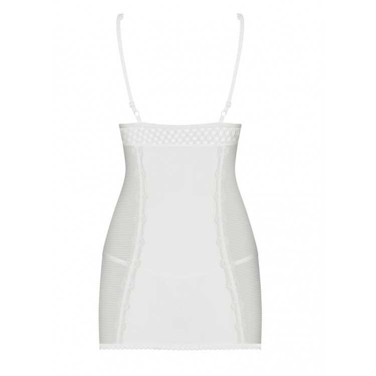 Эротический комплект сорочка+стринги 843 CHE-2 CHEMISE, Obsessive