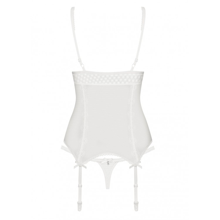 Эротический комплект корсет+стринги 843 COR-2 CORSET, Obsessive