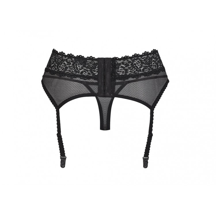 Эротический комплект пояс+стринги 852 garter belt, Obsessive