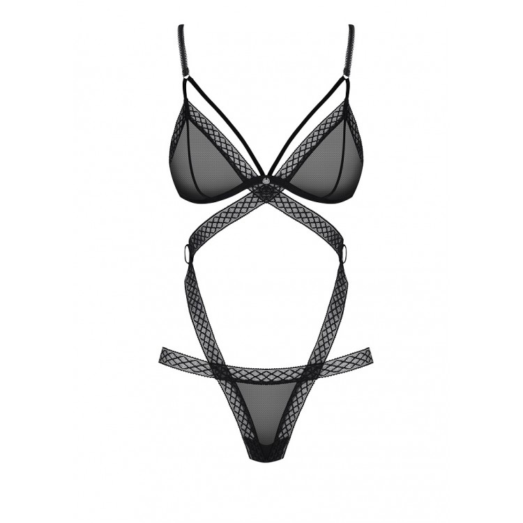 Боди женское открытое 855 Teddy-1, Obsessive