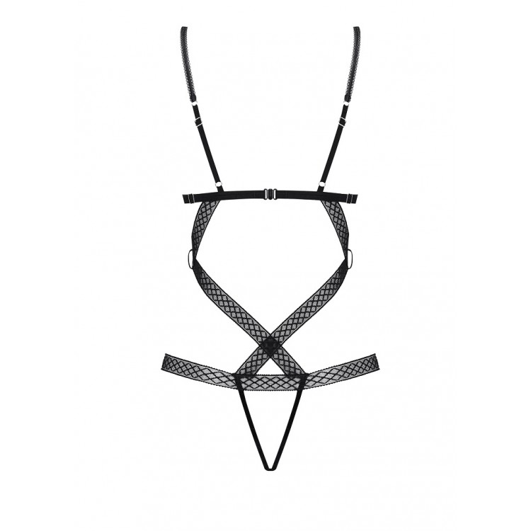 Боди женское открытое 855 Teddy-1, Obsessive