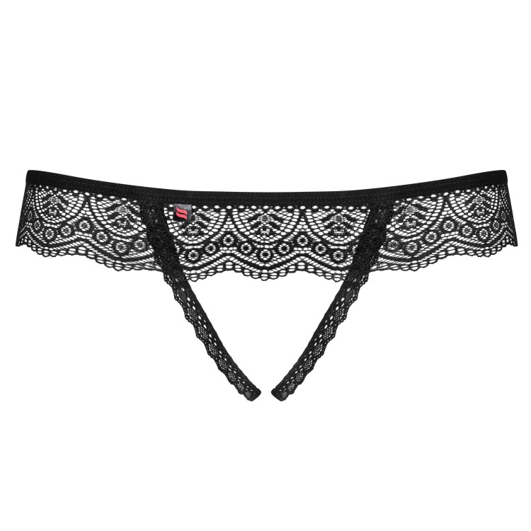 Эротические стринги с вырезом 864 crotchless thong, Obsessive