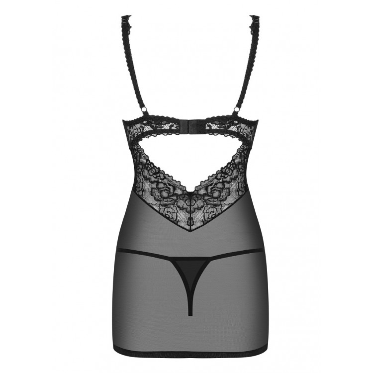 Эротический комплект сорочка + трусики 867 CHEMISE, Obsessive
