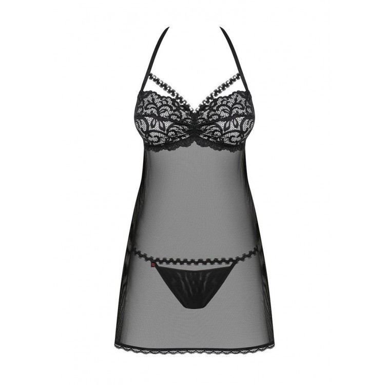 Короткая прозрачная сорочка JOYLACE Babydoll, Obsessive
