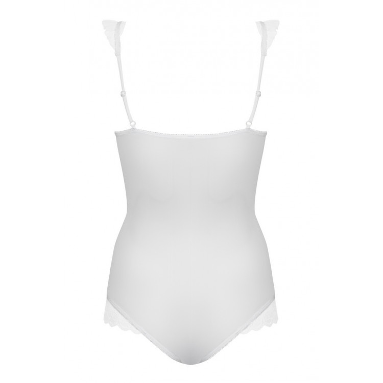 Белое эротическое боди JULITTA TEDDY, Obsessive
