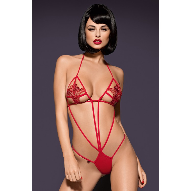 Эротическое боди  Luiza teddy red, Obsessive
