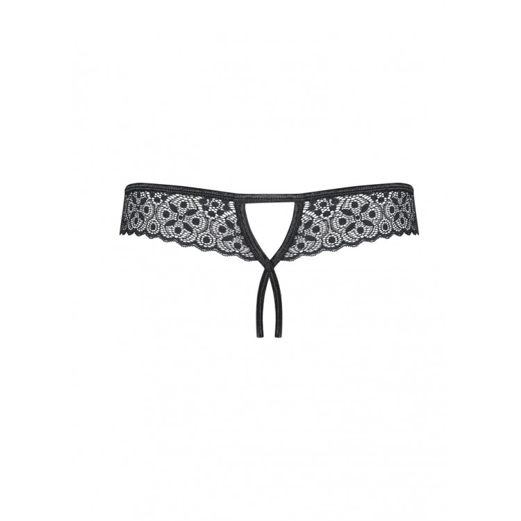 Трусы стринги открытые женские SHIBU Thong crotchless, Obsessive
