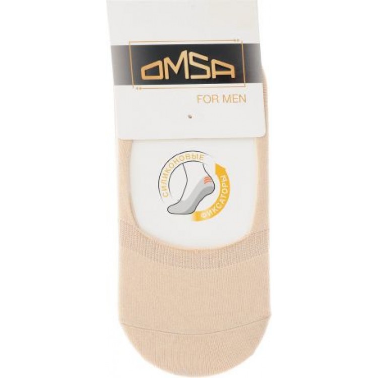 Подследники мужские Active 101-beige, Omsa