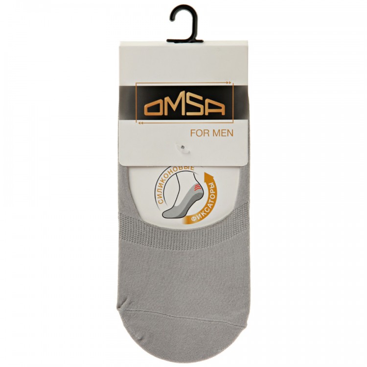 Подследники мужские Active 101-grigio, Omsa