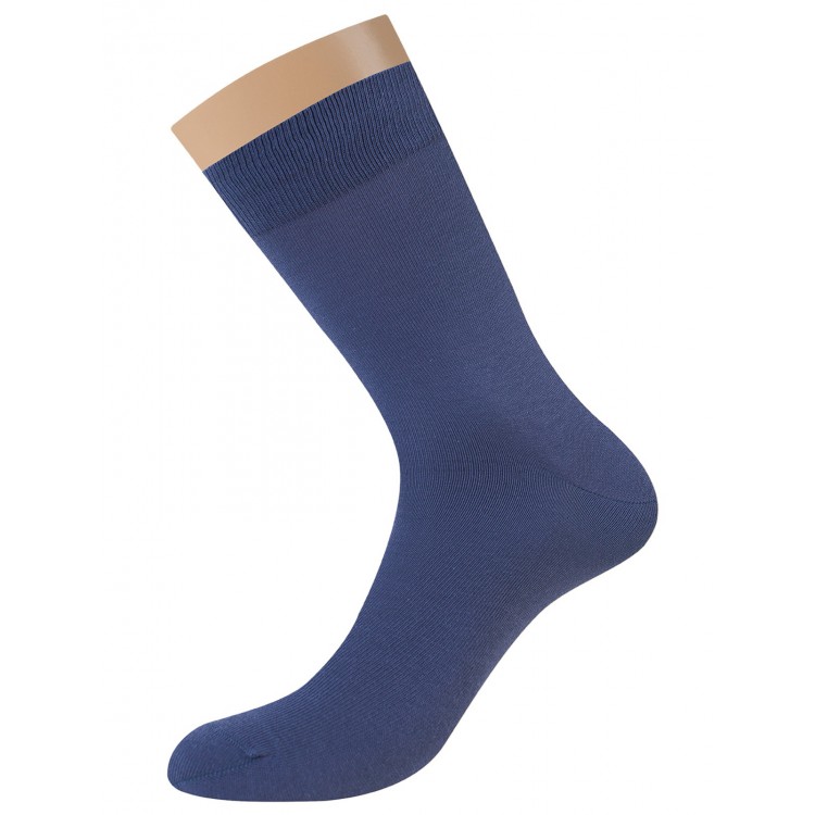 Носки мужские хлопковые Classic 203 - blu, Omsa