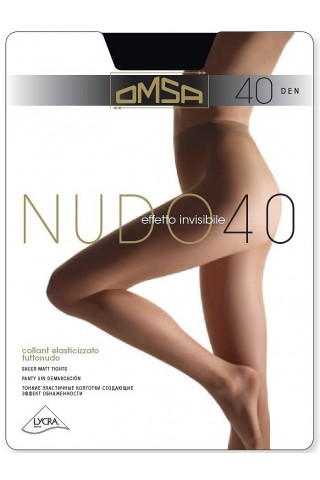 Колготки Nudo 40 - nero, Omsa