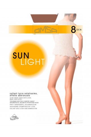 Колготки Sun Light 8 - sierra, Omsa