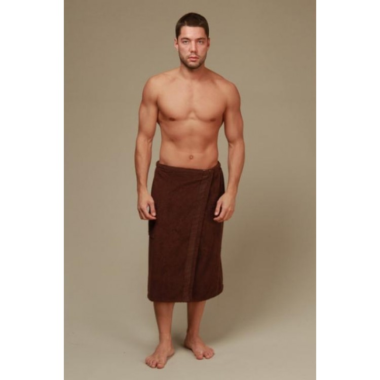 Мужской набор для бани и сауны Sauna brown, Polents