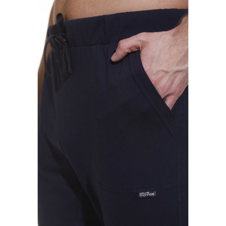 Мужские домашние брюки 010 R. Flight dark blue, PECHE MONNAIE