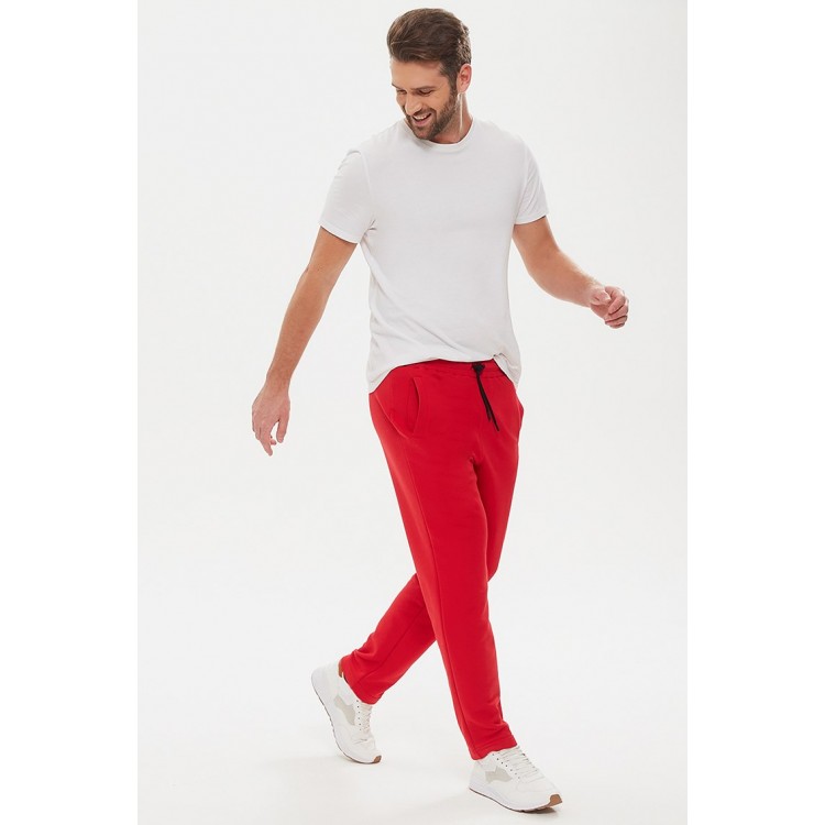 Брюки спортивные мужские 043 Stellar red, PECHE MONNAIE