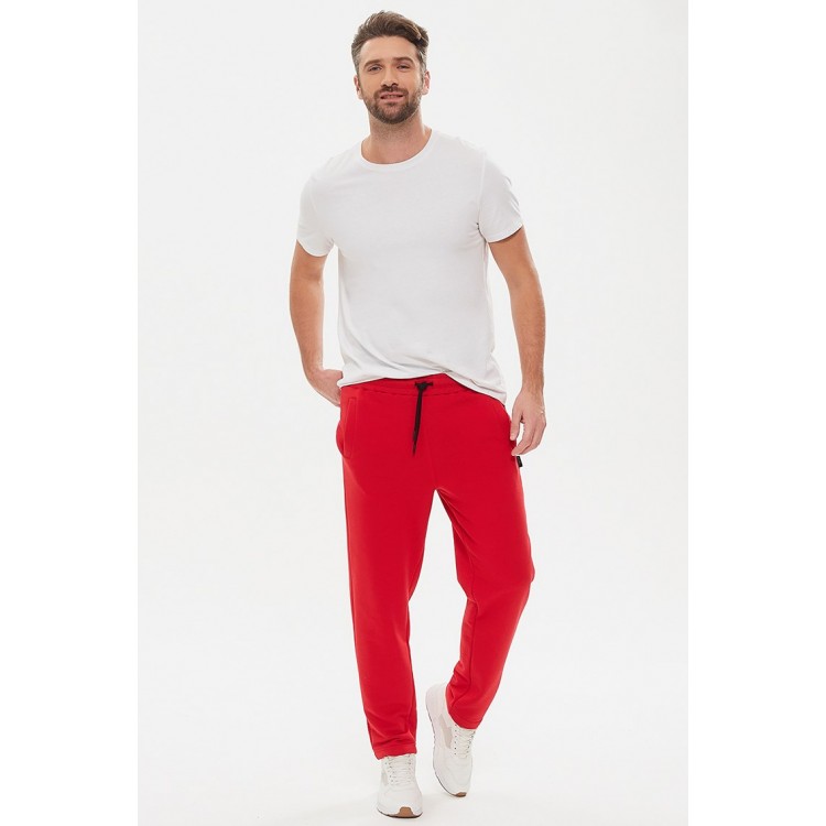 Брюки спортивные мужские 043 Stellar red, PECHE MONNAIE