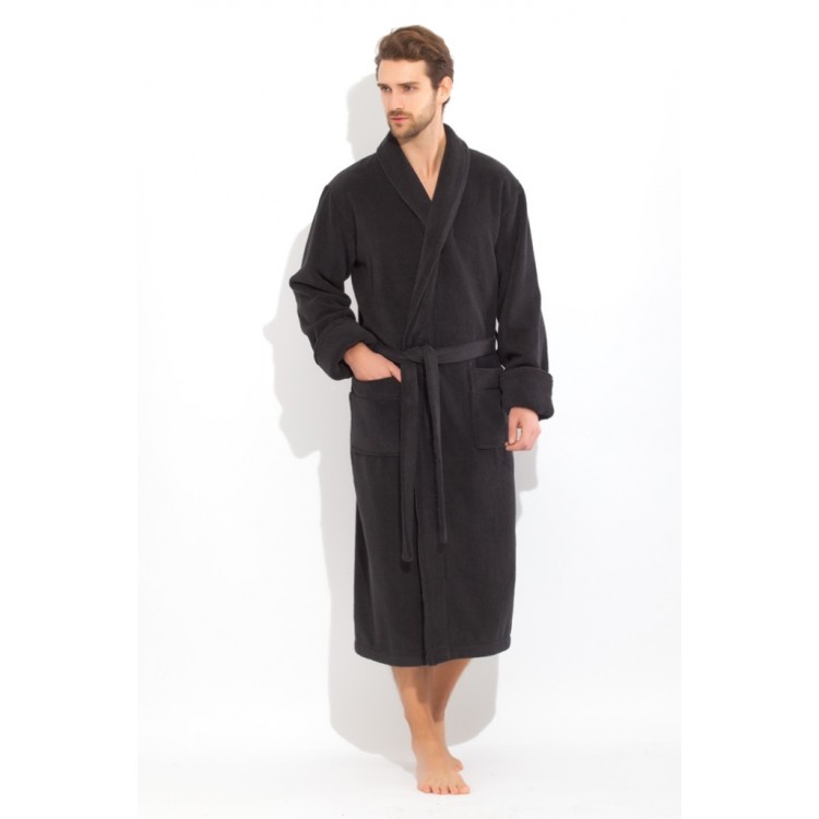Толстый махровый халат 920 black  BRUTAL, Peche Monnaie 