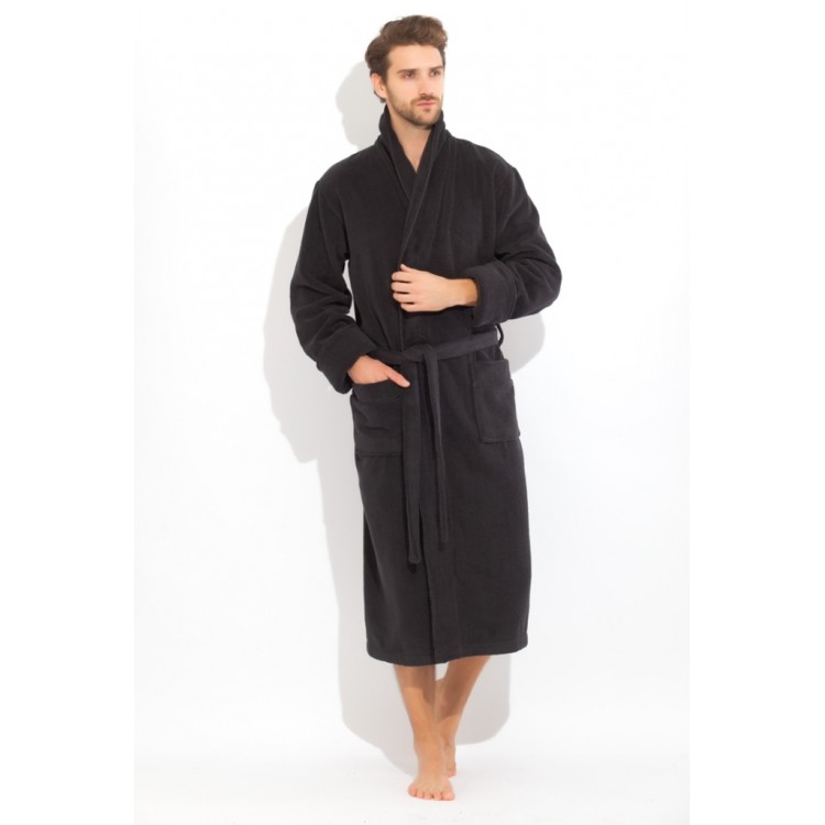 Толстый махровый халат 920 black  BRUTAL, Peche Monnaie 