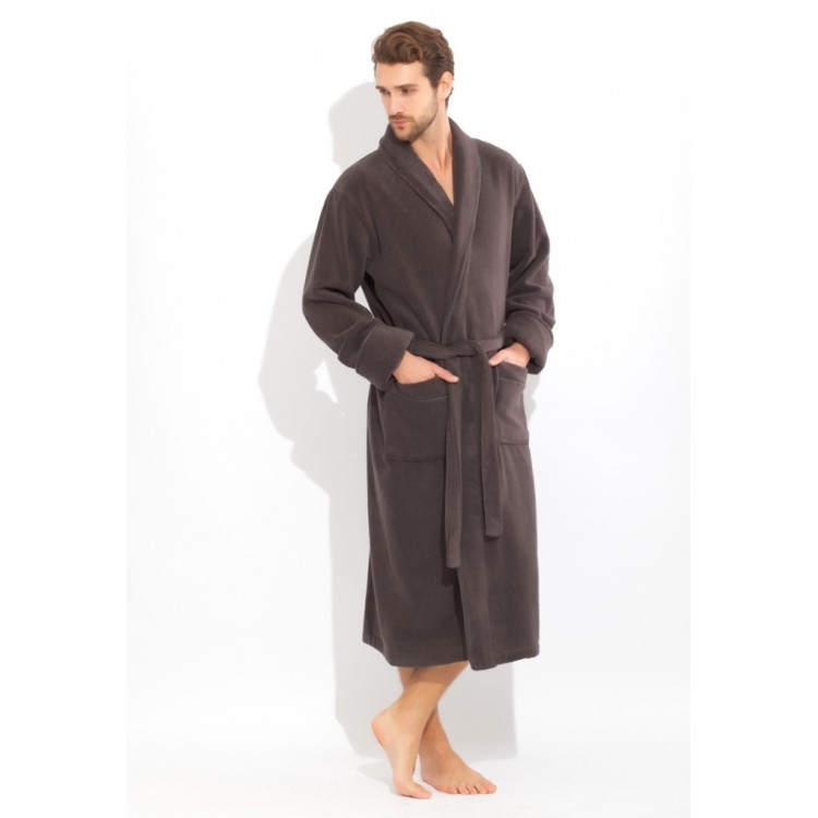 Толстый махровый халат 920 grey  BRUTAL, Peche Monnaie 