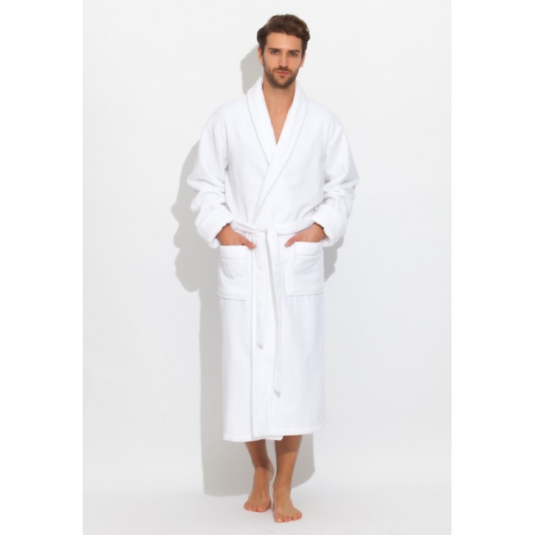 Толстый махровый халат 920 white  BRUTAL, Peche Monnaie 