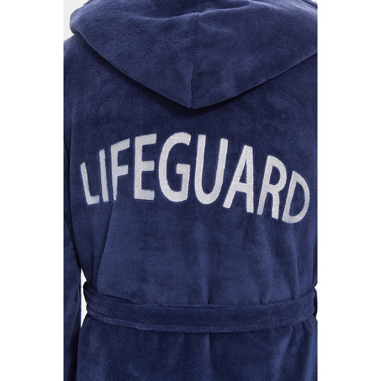 Халат мужской бамбуковый 949 Lifeguard джинс, Peche Monnaie 