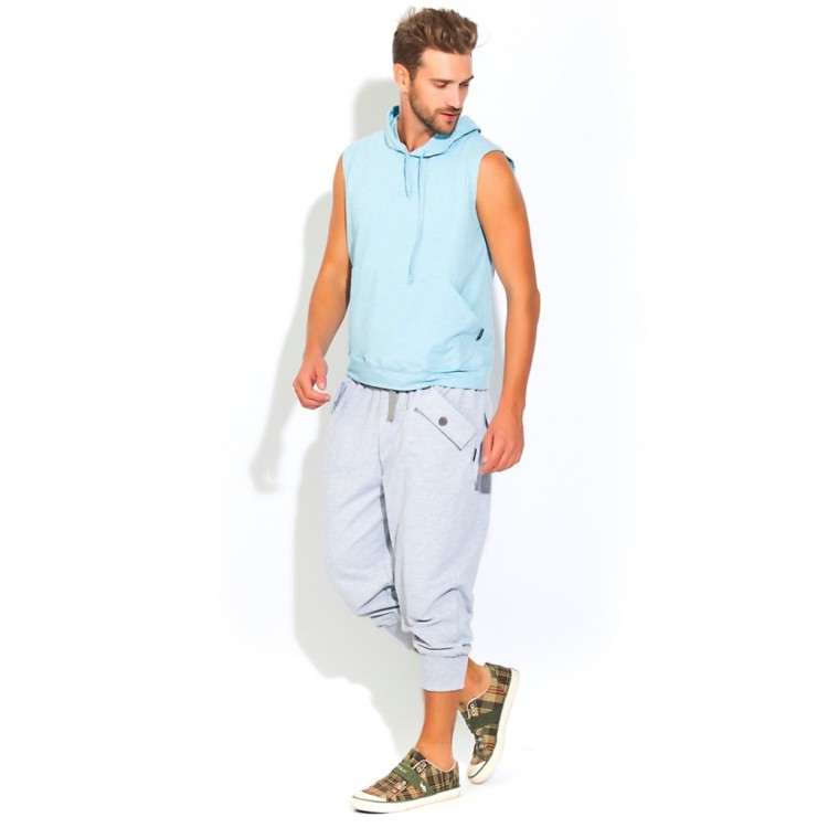 Мужской молодёжный костюм для спорта и отдыха FLEXY 34grey/sky, Peche Monnaie Мужской молодёжный костюм для спорта и отдыха FLEXY 34grey/sky, Peche Monnaie