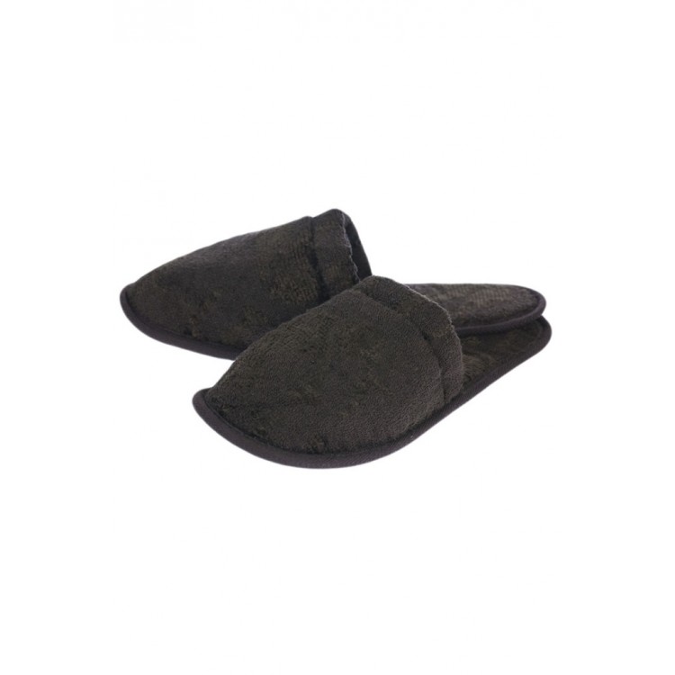 Мужские хлопковые тапки из махры Elephant chocolate, Еватекс