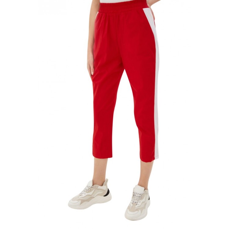 Брюки женские спортивные 1419 Bandes - red, PECHE MONNAIE