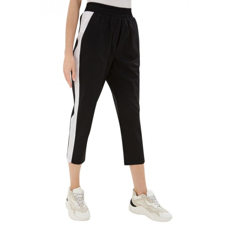 Брюки женские спортивные 1419 Bandes - black, PECHE MONNAIE