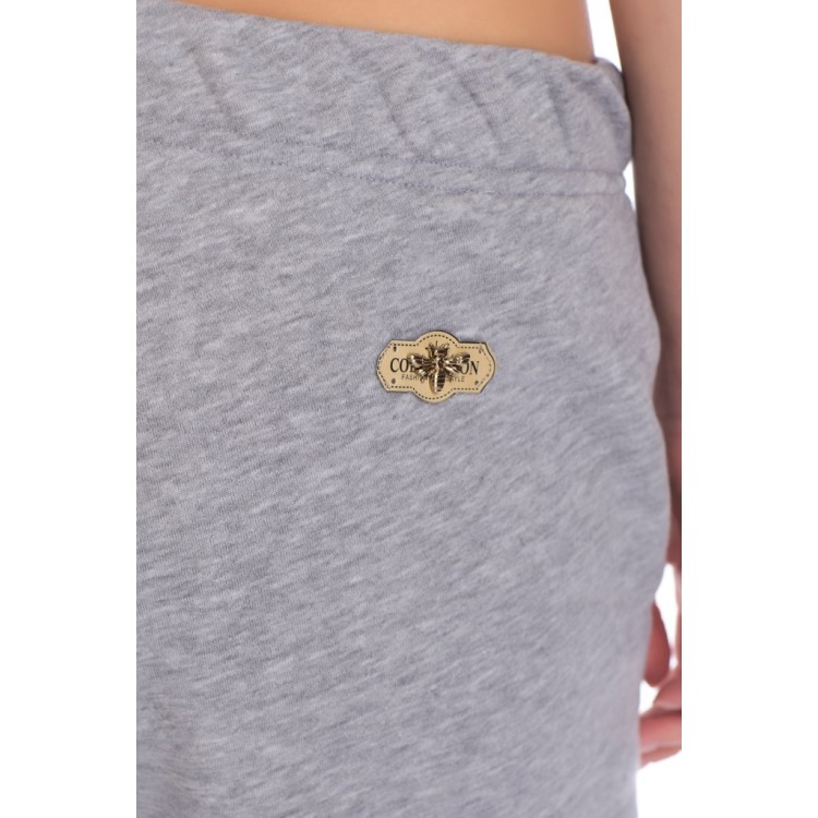Женские брюки для спорта и отдыха Wake & Up 1700-gray, PECHE MONNAIE