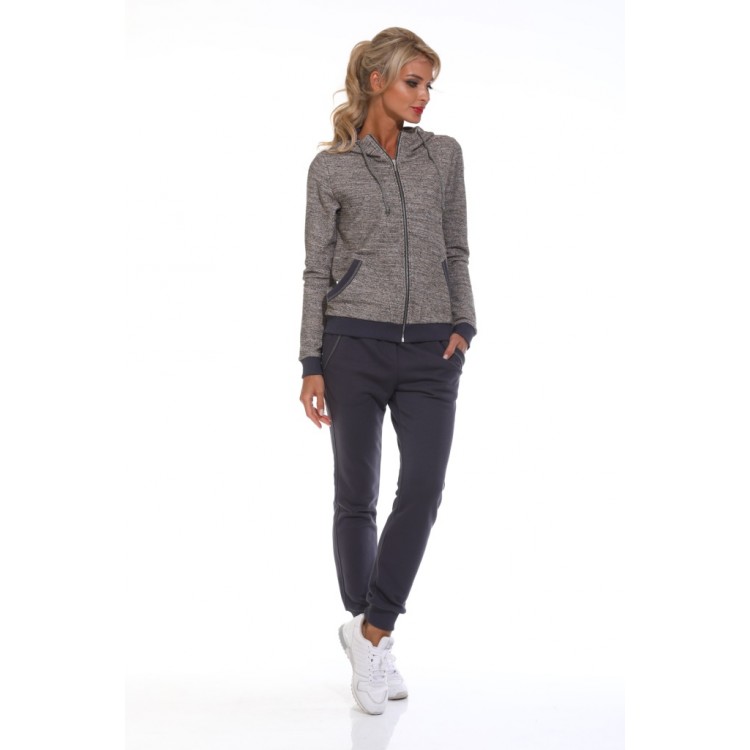 Женский костюм для спорта и отдыха Fantastic 1703-gray, PECHE MONNAIE