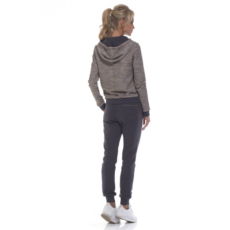 Женский костюм для спорта и отдыха Fantastic 1703-gray, PECHE MONNAIE