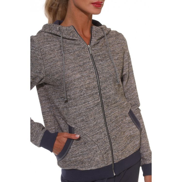 Женский костюм для спорта и отдыха Fantastic 1703-gray, PECHE MONNAIE