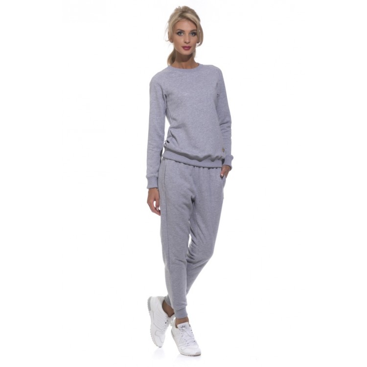 Женский спортивный костюм Wake & Up 1708#1700-gray, PECHE MONNAIE