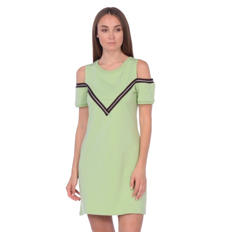 Универсальное женское платье 1802-1 Brisk green, PECHE MONNAIE