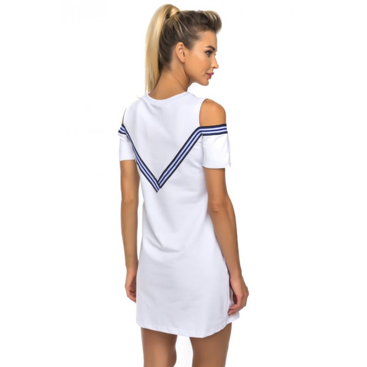 Универсальное женское платье 1802-1 Brisk white, PECHE MONNAIE Универсальное женское платье 1802-1 Brisk white, PECHE MONNAIE