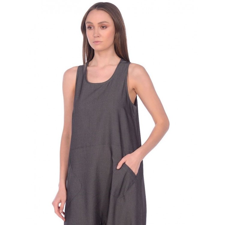 Комбинезон женский 228 Be Unique - khaki, PECHE MONNAIE