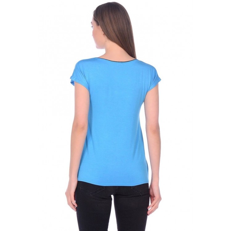 Футболка женская бамбуковая 231 Maniere - blue, PECHE MONNAIE