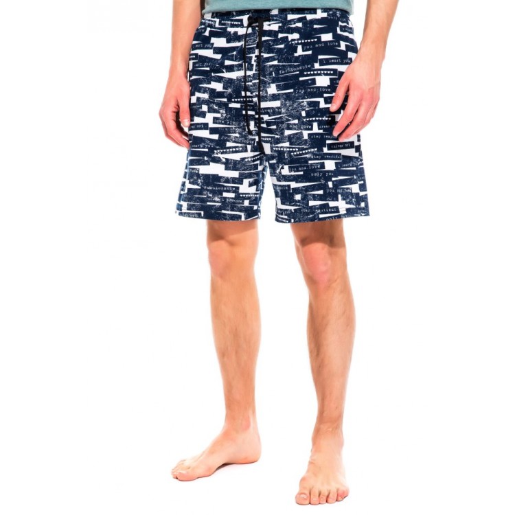 Летние мужские шорты 41 Bandes blue, PECHE MONNAIE Летние мужские шорты 41 Bandes blue, PECHE MONNAIE