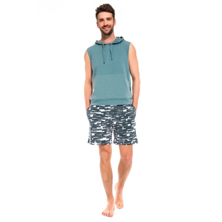 Летние мужские шорты 41 Bandes gray, PECHE MONNAIE