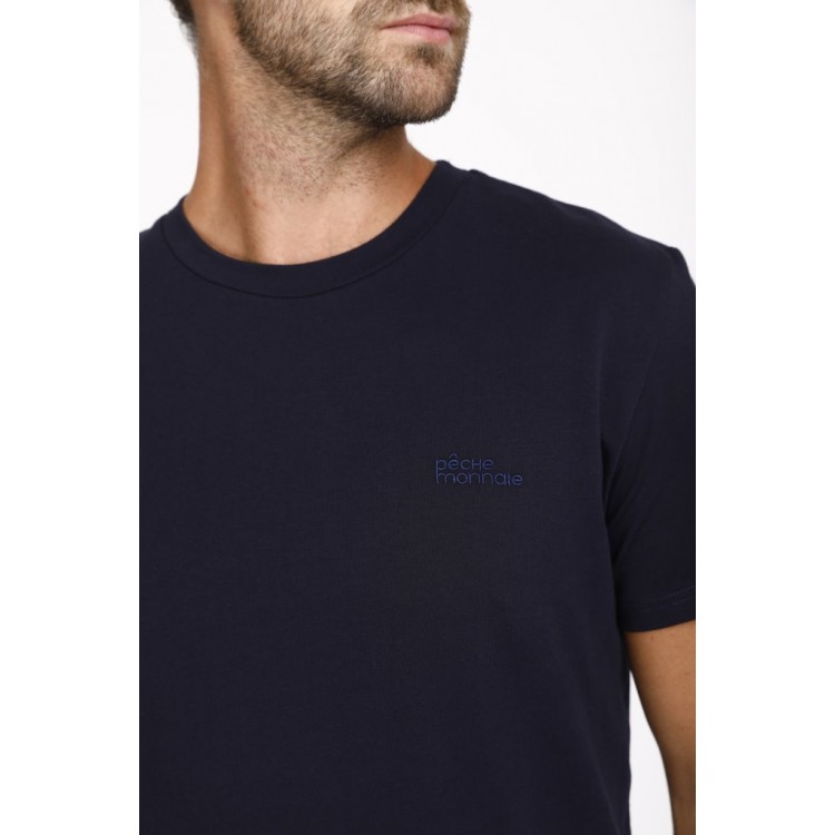 Футболка мужская 47 Basique - dark blue, PECHE MONNAIE Футболка мужская 47 Basique - dark blue, PECHE MONNAIE