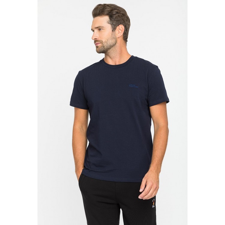 Футболка мужская 47 Basique - dark blue, PECHE MONNAIE