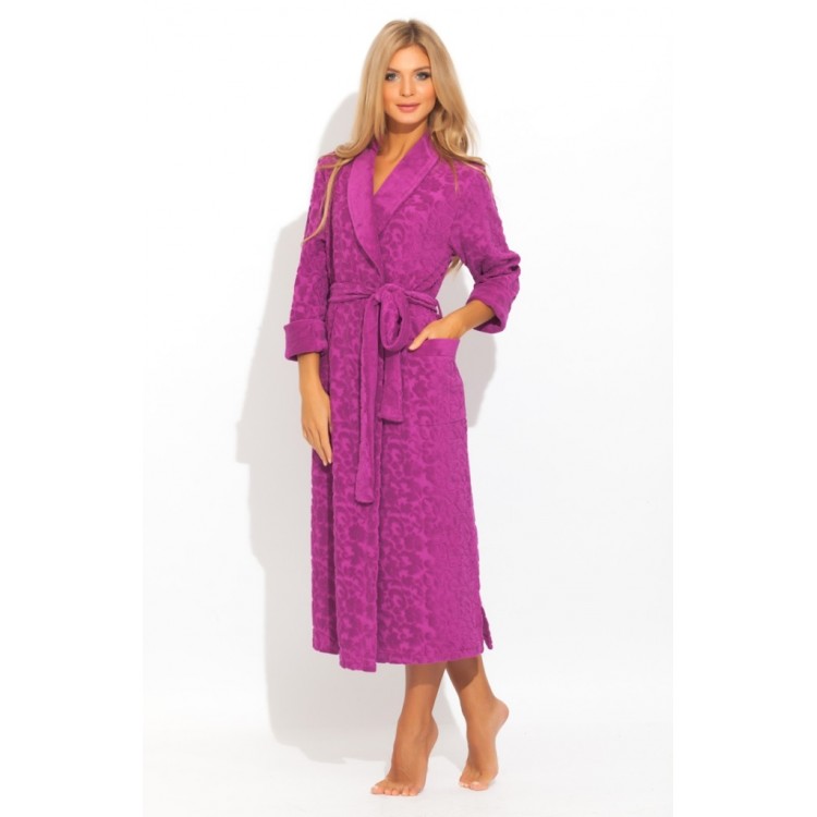 Женский трикотажный халат 470 lilas JASMIN , PECHE MONNAIE