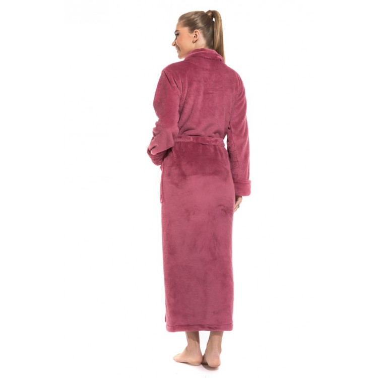 Женский халат велсофт 732 cowberry, PECHE MONNAIE